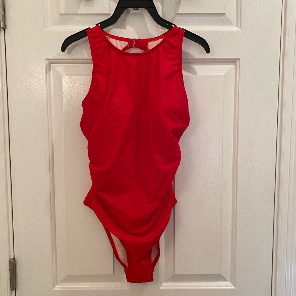 Cupshe Red Women's One Piece Swimsuit nwt